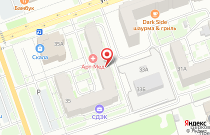 Кенгуренок на улице Петрищева на карте
