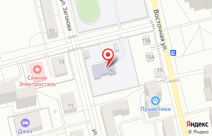 Детский сад №24 комбинированного вида в Электростали на карте