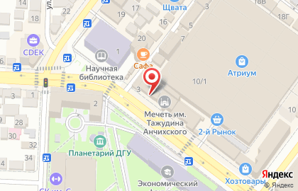 Магазин фруктов в Советском районе на карте