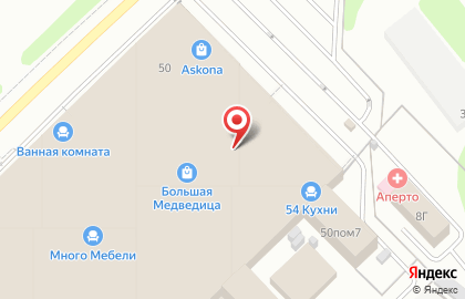 Салон посуды и предметов интерьера Империя фарфора на карте