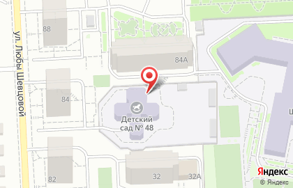 Образовательный комплекс Покровский на улице Любы Шевцовой на карте