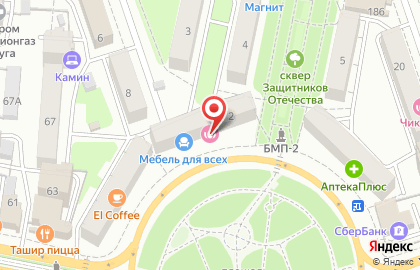 Салон красоты Allure на площади Победы на карте