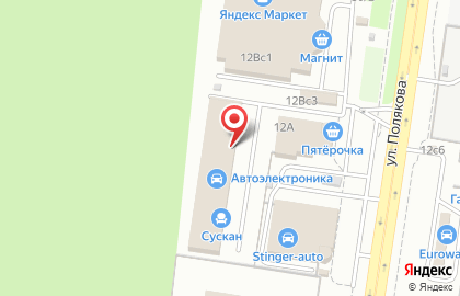 Торговая компания АвтоСпектр Тольятти в Автозаводском районе на карте