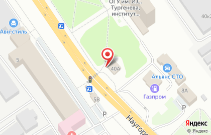 Мини-маркет Зайди на Наугорском шоссе на карте
