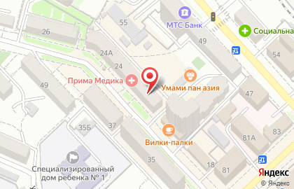 Сток-центр на Владивостокской улице на карте