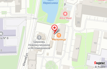 Терминал СберБанк на Южной улице в Балашихе на карте