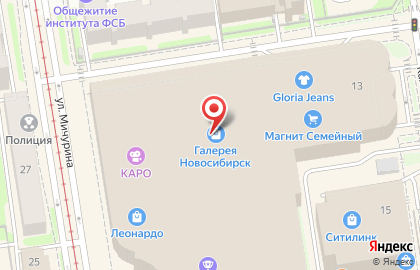 Архитектурное бюро РОСПРОЕКТ в Новосибирске на карте