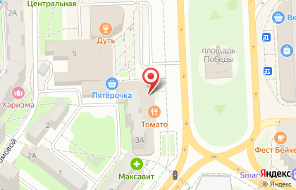 Микрофинансовая компания Центр займа Русские деньги в Октябрьском округе на карте