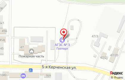 АГЗС в Астрахани на карте