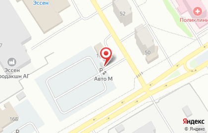 Автостоянка Авто М на карте