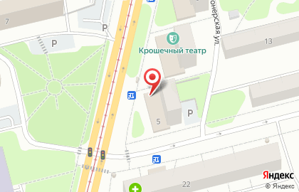 Супермаркет Магнит на Газетной улице, 5 на карте