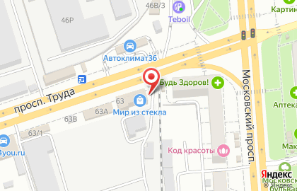 Компания по аренде съемных опалубок Эльба в Коминтерновском районе на карте