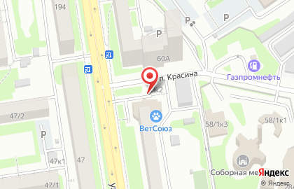 Киоск фастфудной продукции в Дзержинском районе на карте