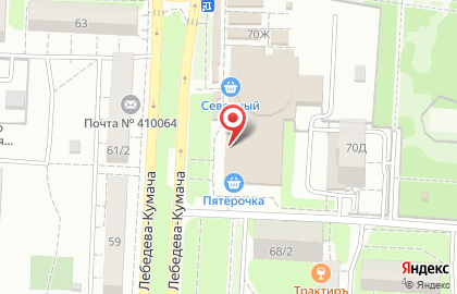 Зоомагазин Кормушка в Ленинском районе на карте