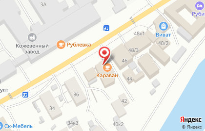 Кафе Караван в Якутске на карте