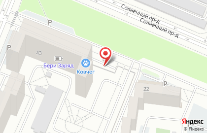 Центр детского плавания Буль-буль в Заречном проезде на карте