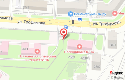 Строительная компания Славянский дом на улице Трофимова на карте