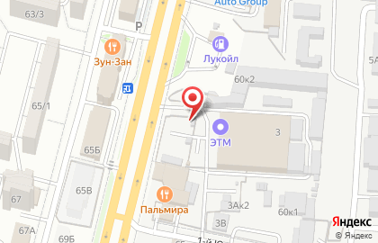 Автосалон Автомир на улице Доваторцев на карте