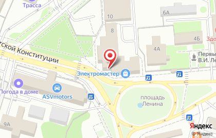 Фирменный магазин У Палыча на площади Ленина на карте