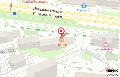 Пельменная Гвоздь на карте