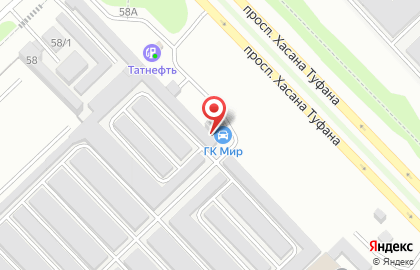 Мир в Набережных Челнах на карте