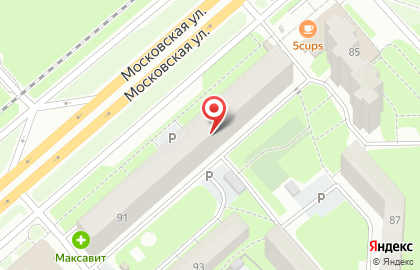 Магазин Правильный цыпленок на Московской улице на карте