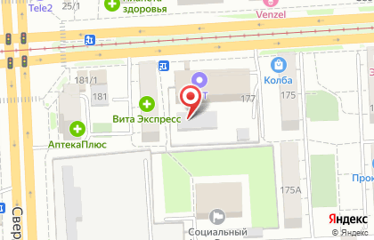 КАЗАНОВА на проспекте Победы на карте