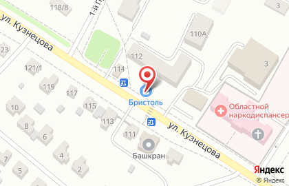 Магазин у дома Бристоль на улице Кузнецова, 112в на карте