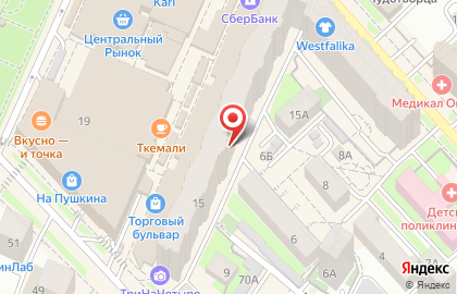 Премьера на улице Ленинградской на карте