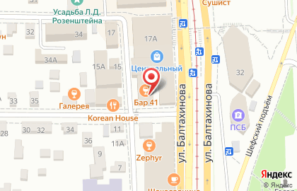 Магазин эротических товаров Интим в Советском районе на карте