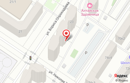 Идиллия на улице Николая Зелинского на карте