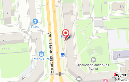Магазин здорового питания Компас Здоровья на улице Станиславского на карте