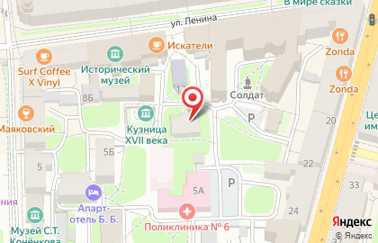 Региональный центр защиты прав потребителей Смоленская областная общественная организация на улице Ленина на карте