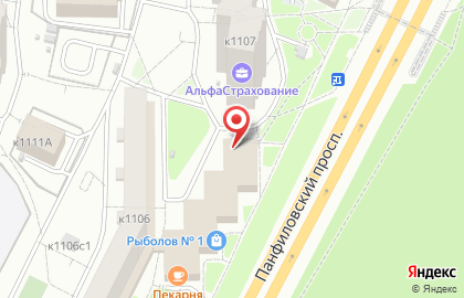 Зоомагазин Зоомир в Зеленограде на карте