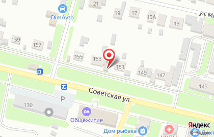 Продуктовый магазин Белая леди на карте