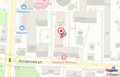 Апартаменты «Томские» на карте