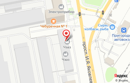 Торговая компания Статус в Чебоксарах на карте