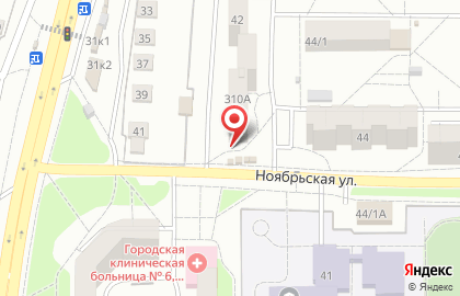 Копицентр на Пролетарской улице на карте