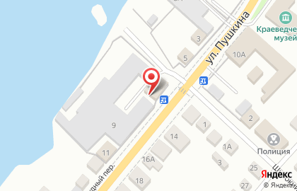 Торгово-сервисная компания Артурал на улице Пушкина на карте