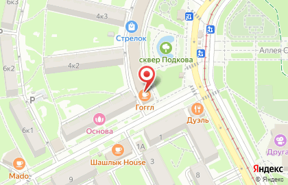 Бар Гоггл на карте