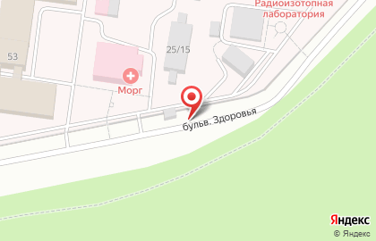 Автомойка на бульваре Здоровья, 25Б на карте