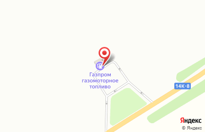 Газпром газомоторное топливо на улице Гагарина на карте