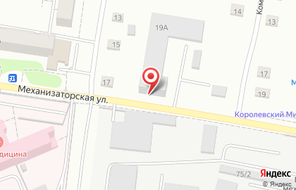 Автошкола Мастер на Механизаторской улице на карте