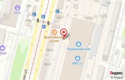 Киоск по продаже фруктов и овощей в Омске на карте