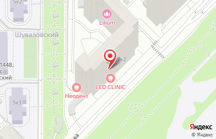 Клиника стоматологии LED clinic на карте