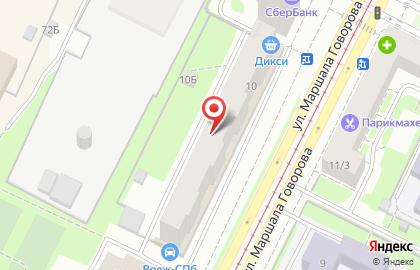 Компания Компик на улице Маршала Говорова на карте