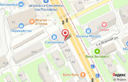 Магазин сантехники в Смоленске на карте