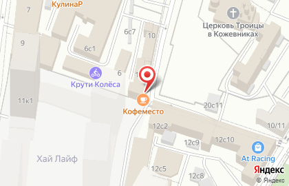 Мини-кофейня biz Coffee в Даниловском районе на карте