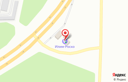 АЗС Илим-Роско в Центральном районе на карте