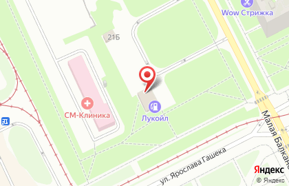 ОАО Банкомат, КБ Петрокоммерц на Малой Балканской улице на карте